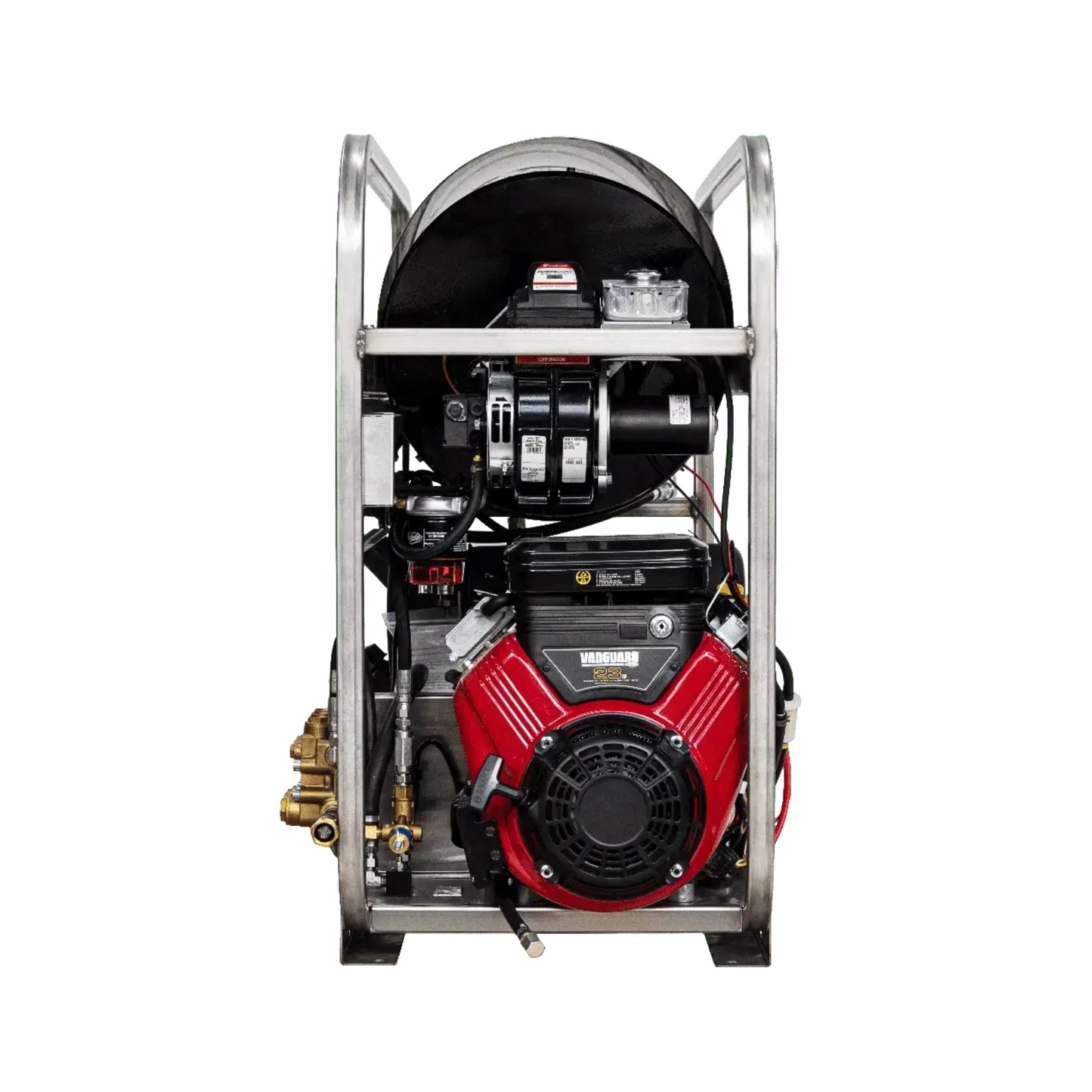 Delux® Wolverine Gas-Powered Engine Hot Water Pressure Washer Machine Skid with 5.5 GPM at 3500 PSI