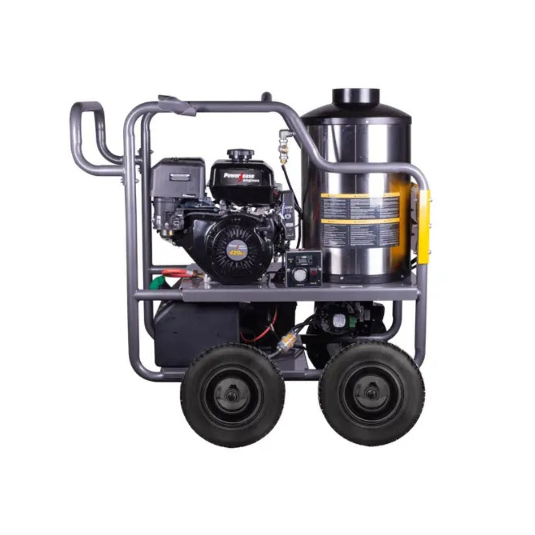 BE 4,000 PSI - 4.0 GPM Warrior Hot Water Pressure Washer with Powerease 420 Engine and AR Triplex Pump - Commercial Series