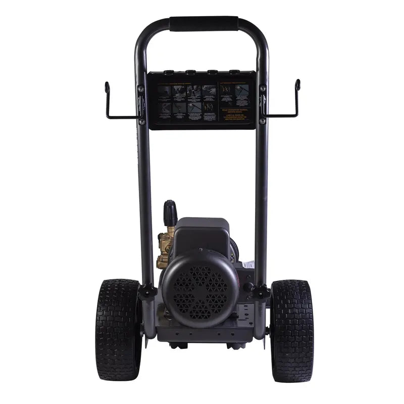 BE 2,700 PSI - 3.5 GPM Cyclone F125G Electric Pressure Washer with Baldor Motor and AR Triplex Pump - Commercial Series