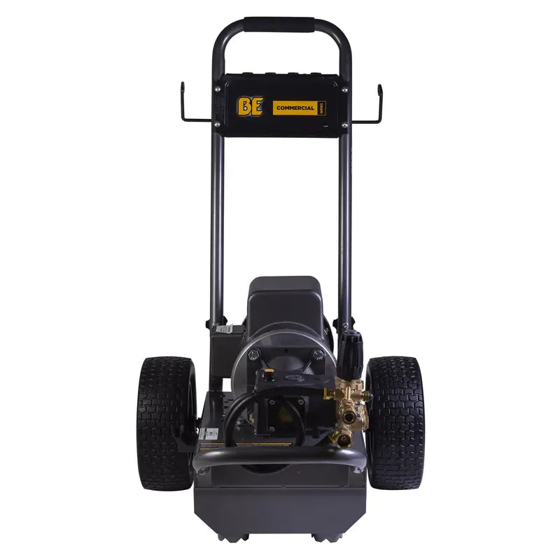 BE 2,700 PSI - 3.5 GPM Cyclone F125G Electric Pressure Washer with Baldor Motor and AR Triplex Pump - Commercial Series