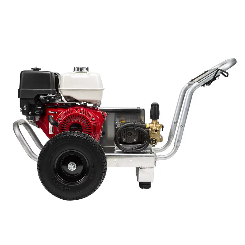 BE 3,000 PSI - 5.0 GPM Gas-Powered Engine Cold Water Pressure Washer with Honda GX390 Engine and Comet Triplex Pump - Industrial Series