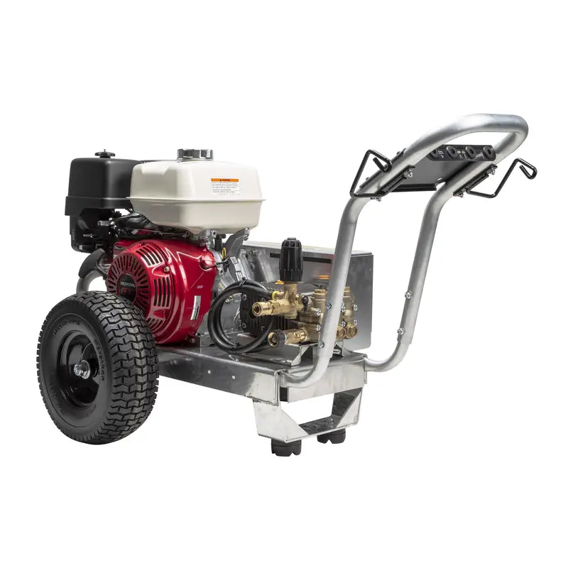 BE 3,000 PSI - 5.0 GPM Gas-Powered Engine Cold Water Pressure Washer with Honda GX390 Engine and Comet Triplex Pump - Industrial Series