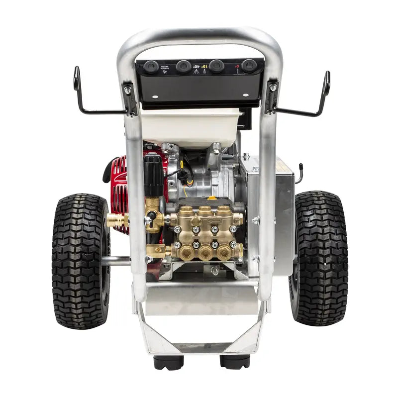 BE 3,000 PSI - 5.0 GPM Gas-Powered Engine Cold Water Pressure Washer with Honda GX390 Engine and Comet Triplex Pump - Industrial Series