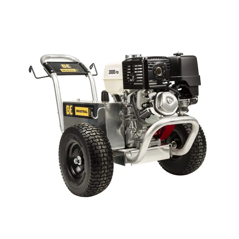 BE 3,000 PSI - 5.0 GPM Gas-Powered Engine Cold Water Pressure Washer with Honda GX390 Engine and Comet Triplex Pump - Industrial Series