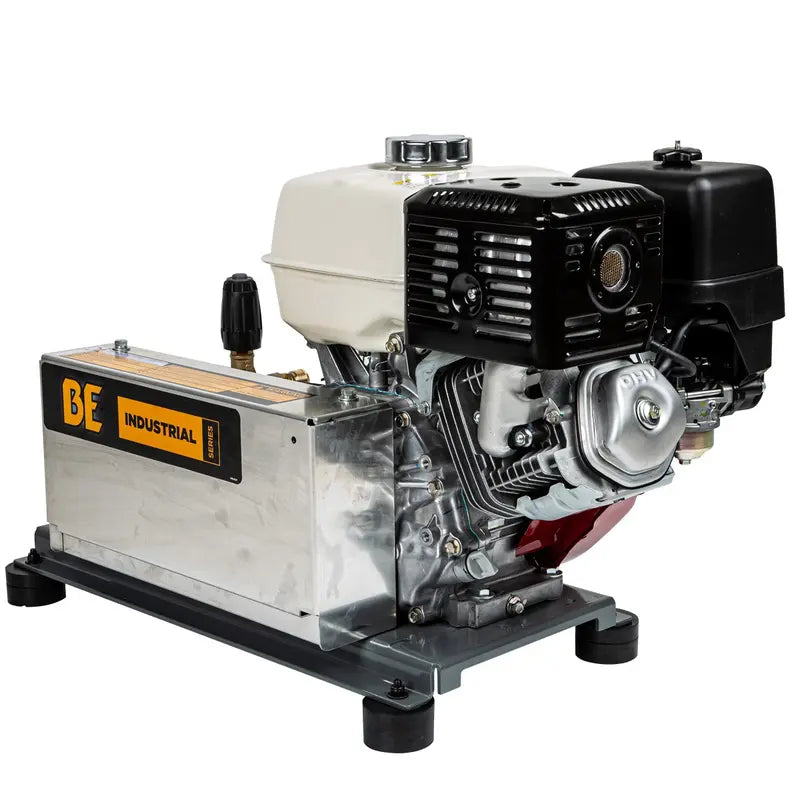 BE 3,000 PSI - 5.0 GPM Gas-Powered Engine Cold Water Pressure Washer with Honda GX390 Engine and Comet Triplex Pump - Industrial Series