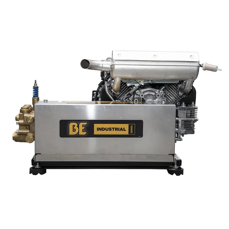 BE 3,500 PSI - 8.0 GPM Gas-Powered Engine Cold Water Pressure Washer with Honda GX690 Engine and General Triplex Pump - Industrial Series