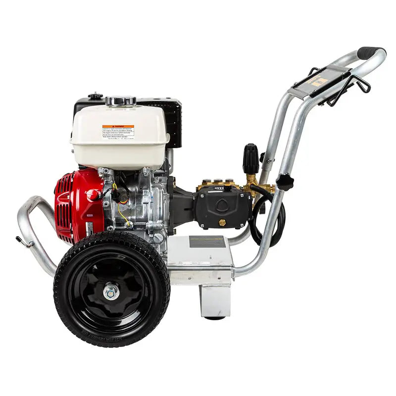 BE 4,000 PSI - 4.0 GPM Gas-Powered Engine Cold Water Pressure Washer with Honda GX390 Engine and AR Triplex Pump - Commercial Series
