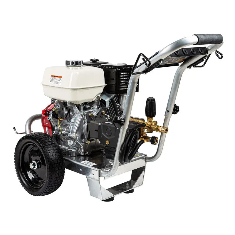 BE 4,000 PSI - 4.0 GPM Gas-Powered Engine Cold Water Pressure Washer with Honda GX390 Engine and AR Triplex Pump - Commercial Series