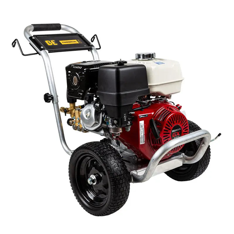 BE 4,000 PSI - 4.0 GPM Gas-Powered Engine Cold Water Pressure Washer with Honda GX390 Engine and AR Triplex Pump - Commercial Series