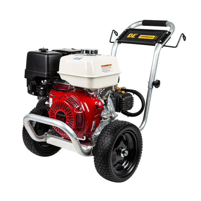 BE 4,000 PSI - 4.0 GPM Gas-Powered Engine Cold Water Pressure Washer with Honda GX390 Engine and Comet Triplex Pump - Commercial Series