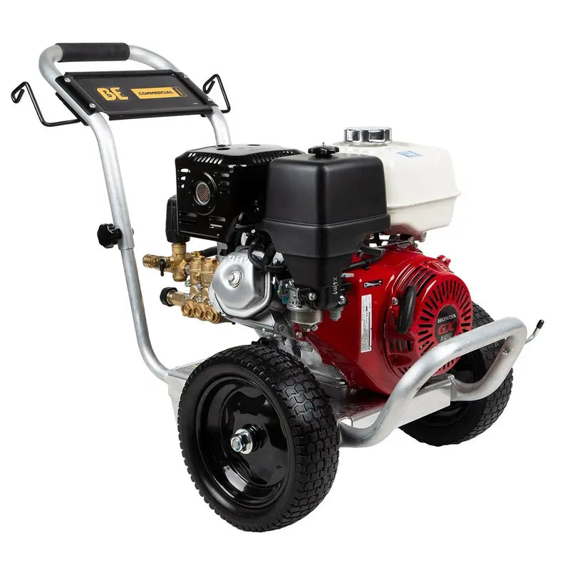 BE 4,000 PSI - 4.0 GPM Gas-Powered Engine Cold Water Pressure Washer with Honda GX390 Engine and Comet Triplex Pump - Commercial Series