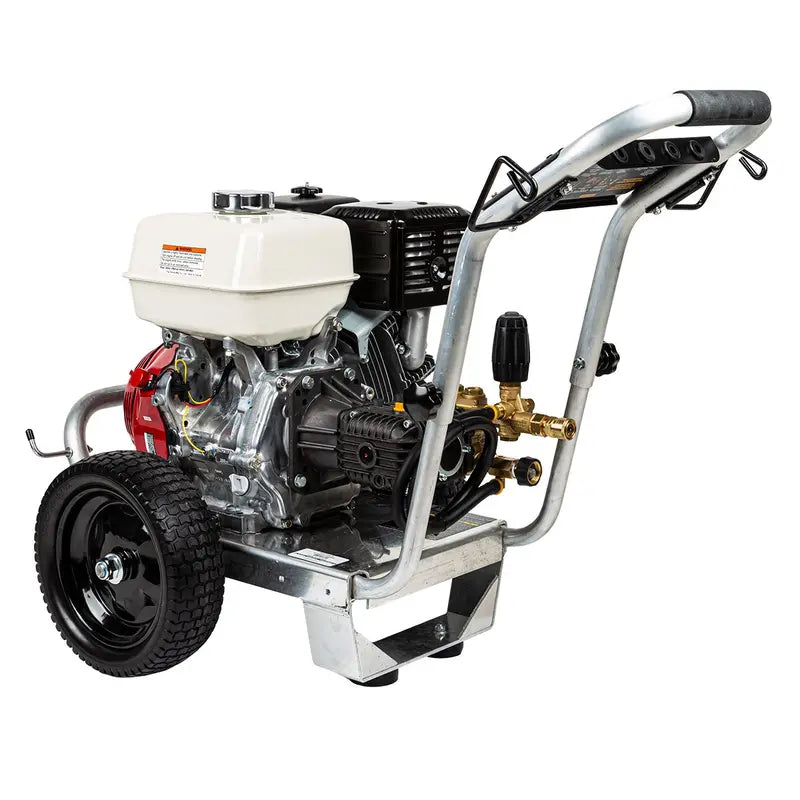 BE 4,000 PSI - 4.0 GPM Gas-Powered Engine Cold Water Pressure Washer with Honda GX390 Engine and Comet Triplex Pump - Commercial Series