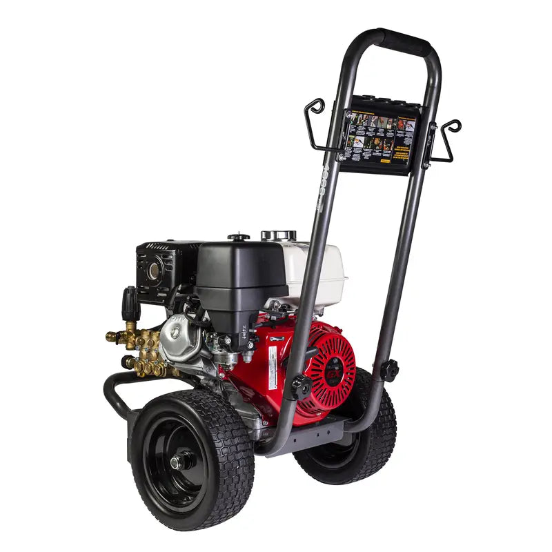 BE Gas-Powered Engine Cold Water Pressure Washer with Honda GX390 Engine and General Triplex Pump - Commercial Series