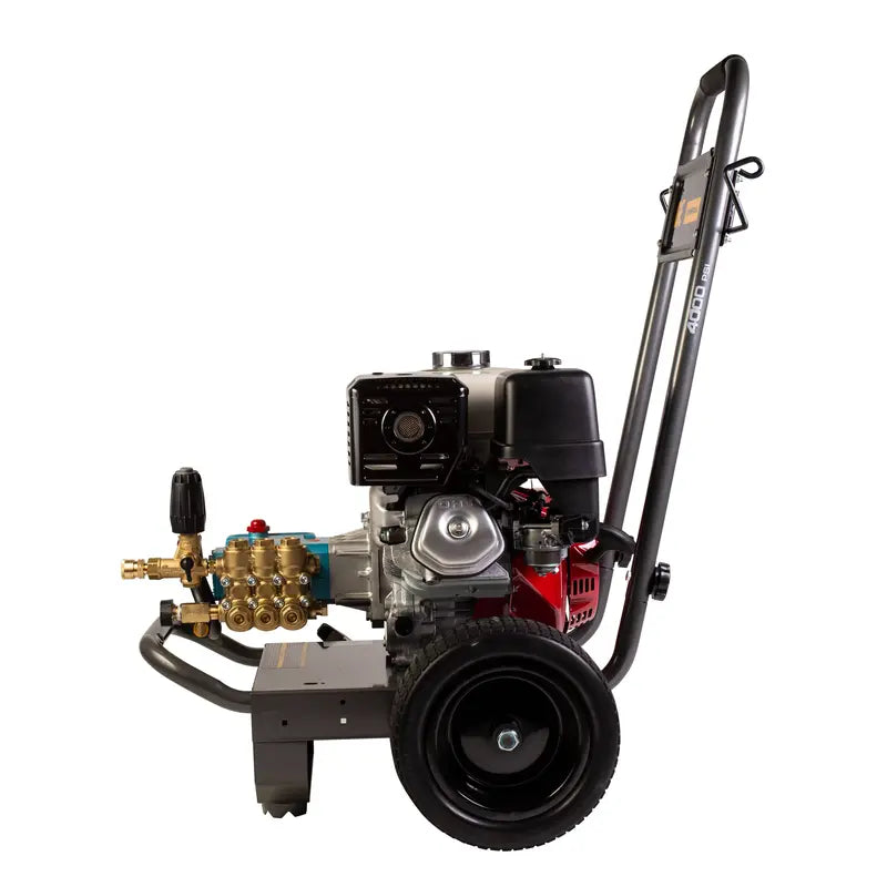 BE Gas-Powered Engine Cold Water Pressure Washer with Honda GX390 Engine and CAT Triplex Pump - Commercial Series