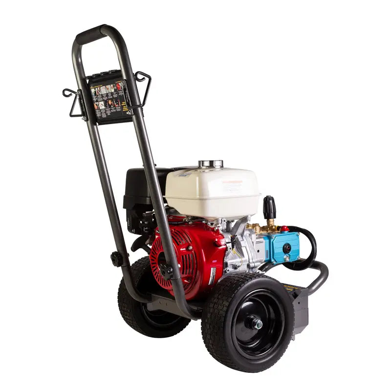 BE Gas-Powered Engine Cold Water Pressure Washer with Honda GX390 Engine and CAT Triplex Pump - Commercial Series