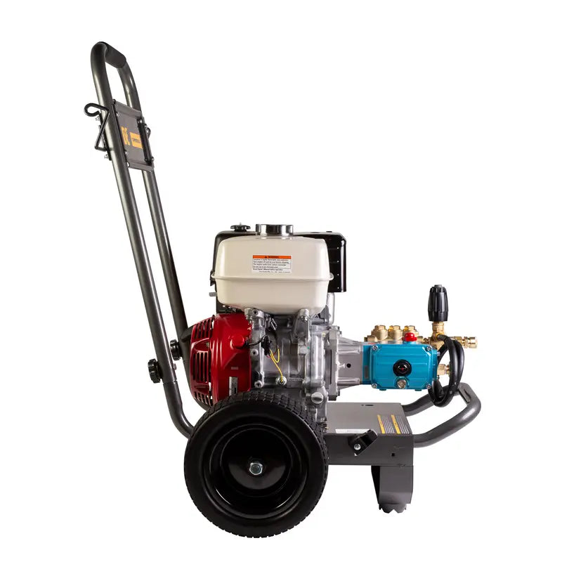 BE Gas-Powered Engine Cold Water Pressure Washer with Honda GX390 Engine and CAT Triplex Pump - Commercial Series