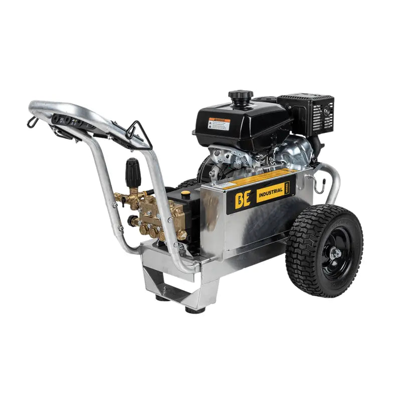 BE 4,000 PSI - 4.0 GPM Gas-Powered Engine Cold Water Pressure Washer with Kohler CH440 Engine and AR Triplex Pump - Industrial Series