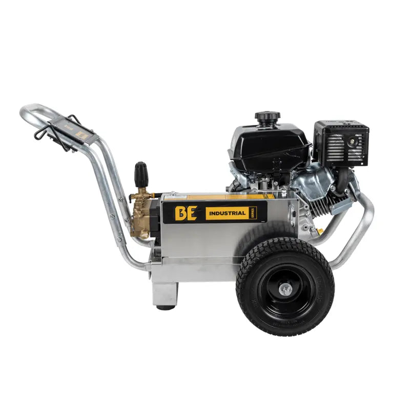 BE 4,000 PSI - 4.0 GPM Gas-Powered Engine Cold Water Pressure Washer with Kohler CH440 Engine and AR Triplex Pump - Industrial Series