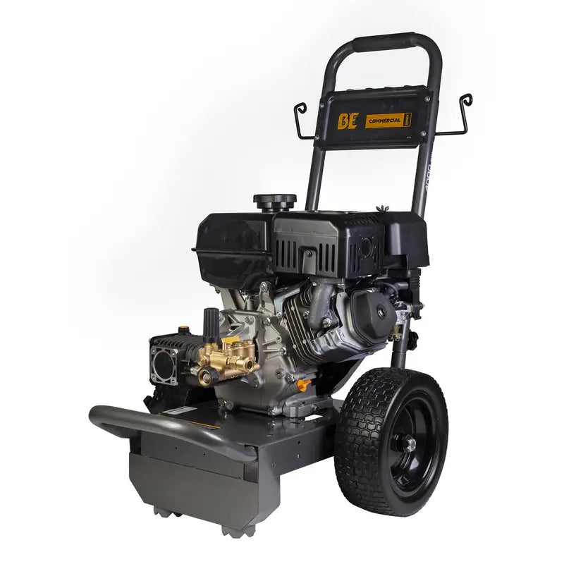 BE Gas-Powered Engine Cold Water Pressure Washer with Powerease 420 Engine and AR Triplex Pump - Commercial Series