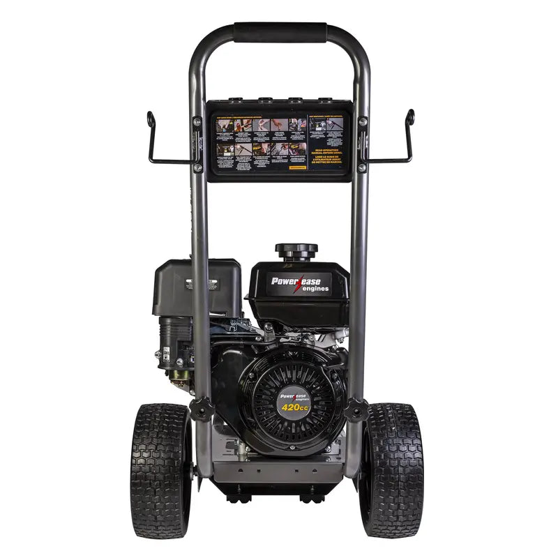 BE Gas-Powered Engine Cold Water Pressure Washer with Powerease 420 Engine and AR Triplex Pump - Commercial Series
