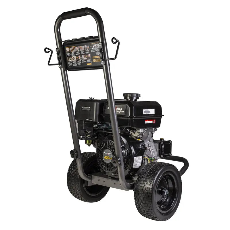 BE Gas-Powered Engine Cold Water Pressure Washer with Powerease 420 Engine and AR Triplex Pump - Commercial Series