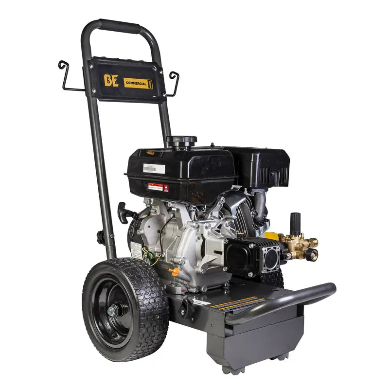 BE Gas-Powered Engine Cold Water Pressure Washer with Powerease 420 Engine and AR Triplex Pump - Commercial Series