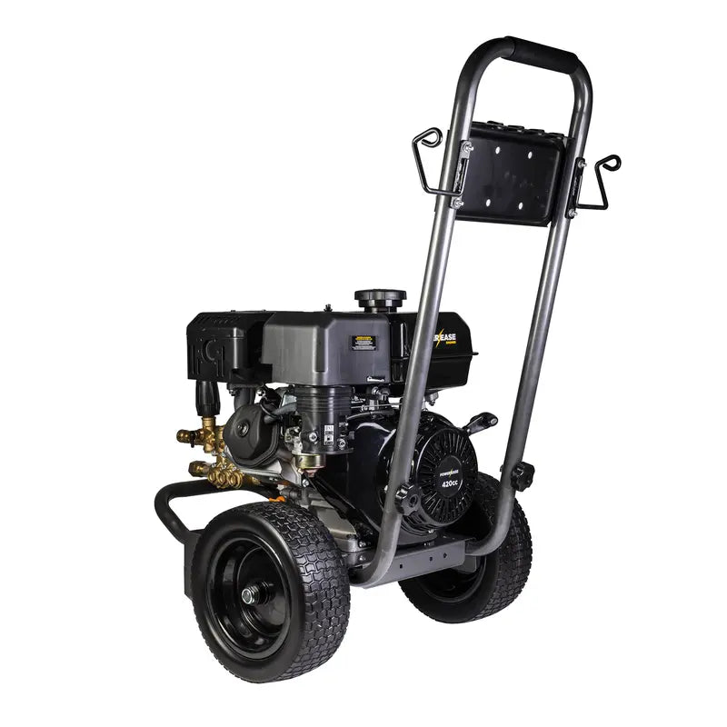 BE Gas-Powered Engine Cold Water Pressure Washer with Powerease 420 Engine and Comet Triplex Pump - Commercial Series