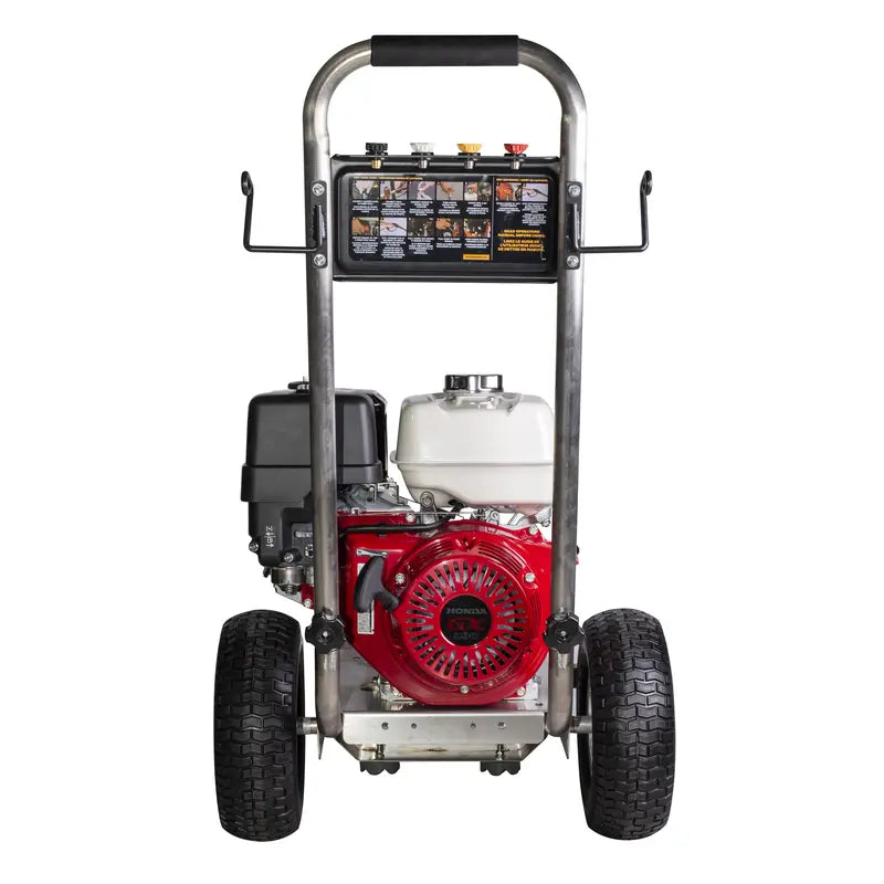 BE 4,200 PSI - 3.9 GPM Gas-Powered Engine Cold Water Pressure Washer with Honda GX390 Engine and CAT Triplex Pump - Commercial Series