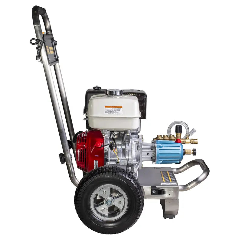 BE 4,200 PSI - 3.9 GPM Gas-Powered Engine Cold Water Pressure Washer with Honda GX390 Engine and CAT Triplex Pump - Commercial Series