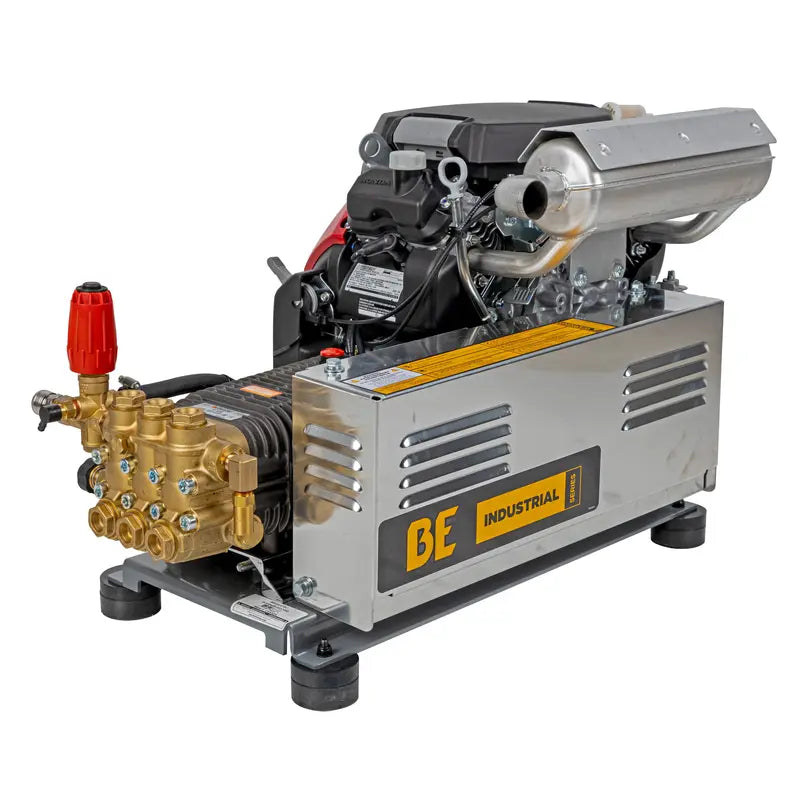 BE 5,000 PSI - 5.0 GPM Gas-Powered Engine Cold Water Pressure Washer with Honda GX690 Engine and Triplex - Industrial Series