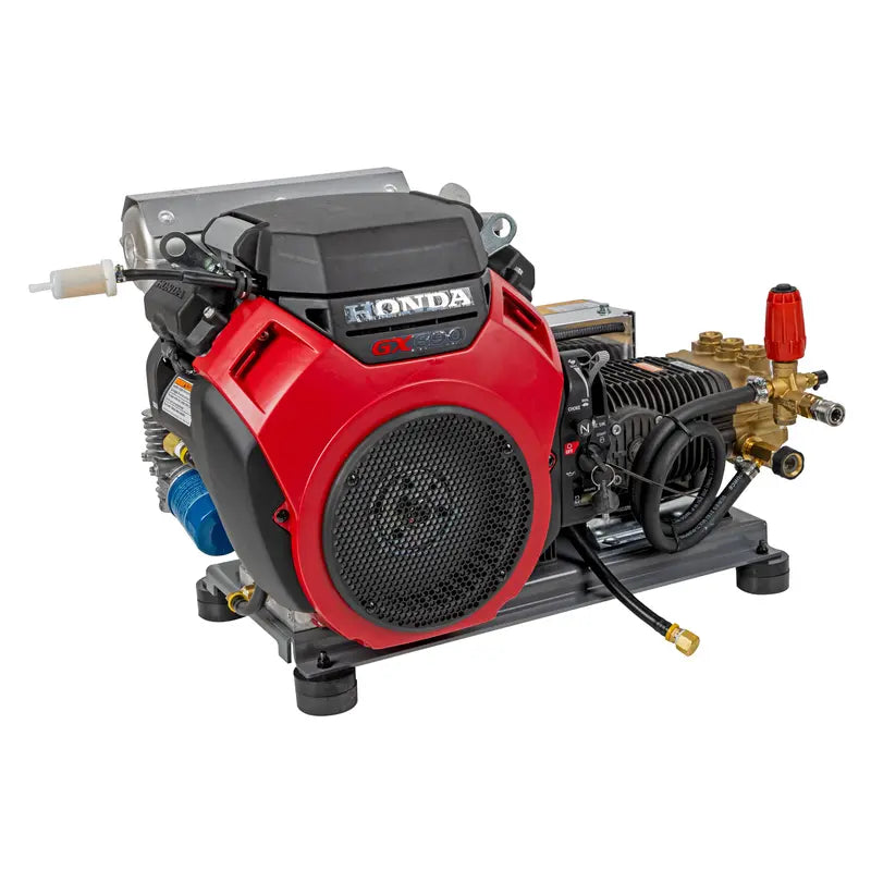 BE 5,000 PSI - 5.0 GPM Gas-Powered Engine Cold Water Pressure Washer with Honda GX690 Engine and Triplex - Industrial Series