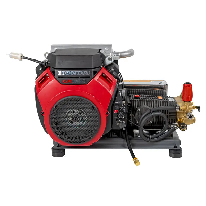 BE 5,000 PSI - 5.0 GPM Gas-Powered Engine Cold Water Pressure Washer with Honda GX690 Engine and Triplex - Industrial Series