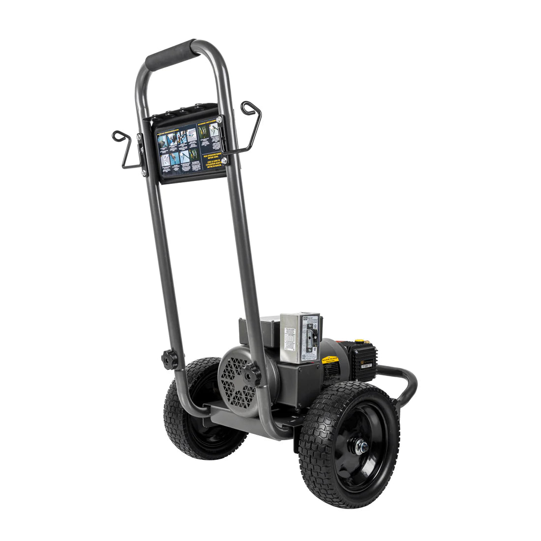 BE 2,000 PSI - 3.5 GPM Cyclone F125G Electric Pressure Washer with Baldor Motor and General Triplex Pump - Commercial Series