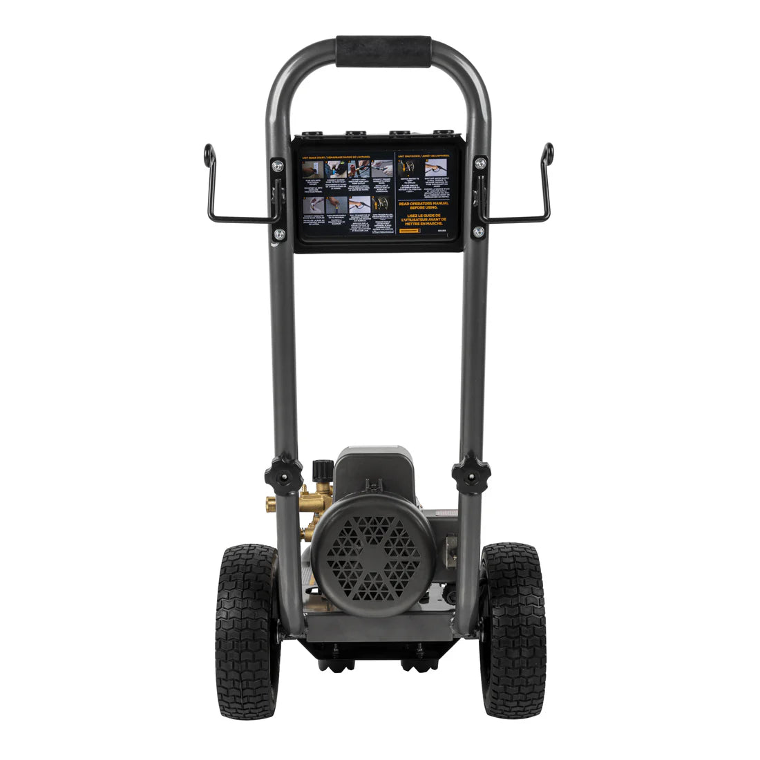 BE 1,100 PSI - 1.5 HP 2.0 GPM Falcon F124 Electric Pressure Washer with Baldor Motor and Triplex Axial Pump - Commercial Series