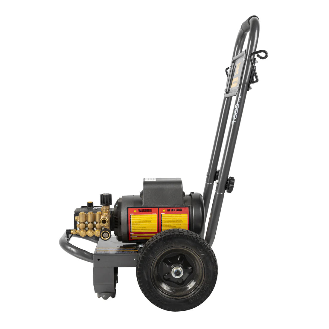 BE 1,500 PSI - 2.0 GPM Falcon F124 Electric Pressure Washer with Baldor Motor and AR Triplex Pump - Commercial Series
