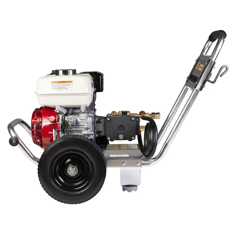 BE 2,500 PSI - 3.0 GPM Gas-Powered Engine Cold Water Pressure Washer with Honda GX200 Engine and AR Triplex Pump - Commercial Series