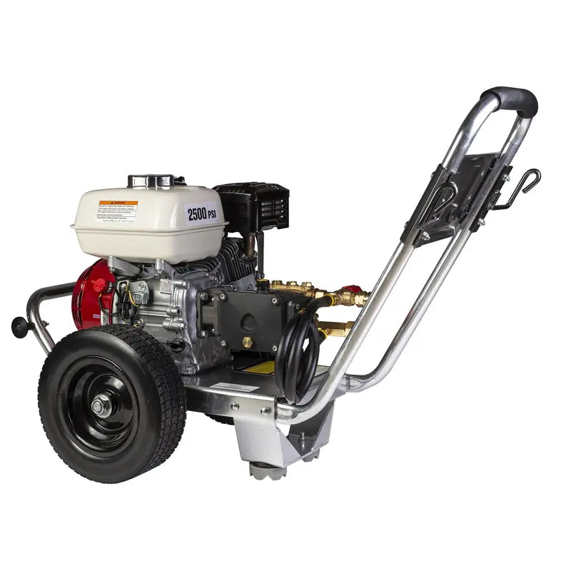 BE 2,500 PSI - 3.0 GPM Gas-Powered Engine Cold Water Pressure Washer with Honda GX200 Engine and AR Triplex Pump - Commercial Series