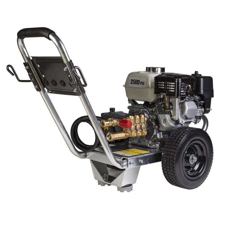 BE 2,500 PSI - 3.0 GPM Gas-Powered Engine Cold Water Pressure Washer with Honda GX200 Engine and AR Triplex Pump - Commercial Series