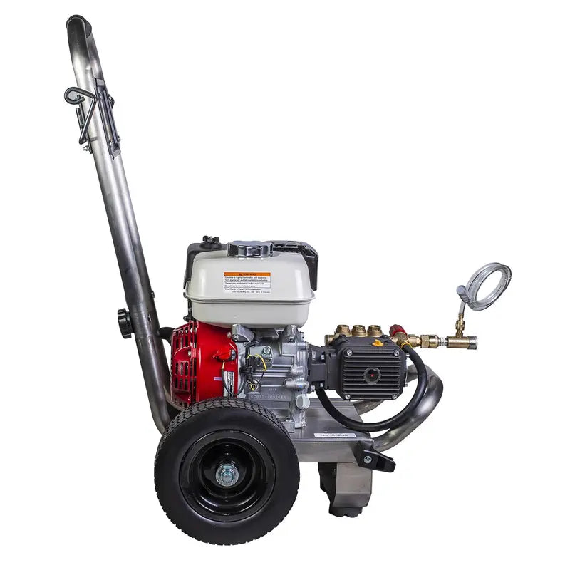 BE 2,500 PSI - 3.0 GPM Gas-Powered Engine Cold Water Pressure Washer with Honda GX200 Engine and Comet Triplex Pump - Commercial Series