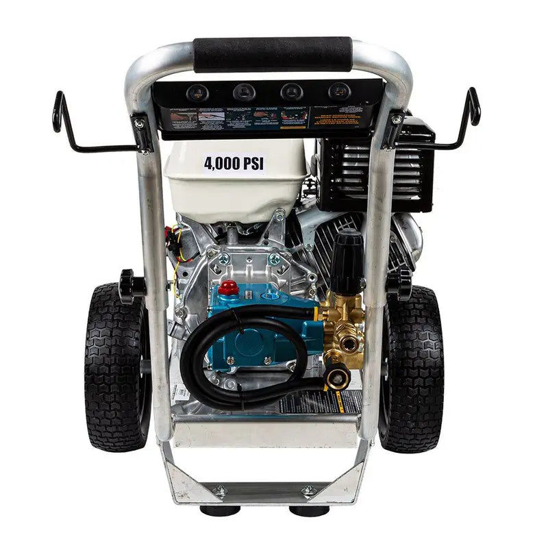 BE 4,000 PSI - 4.0 GPM Gas-Powered Engine Cold Water Pressure Washer with Honda GX390 Engine and CAT Triplex Pump - Commercial Series
