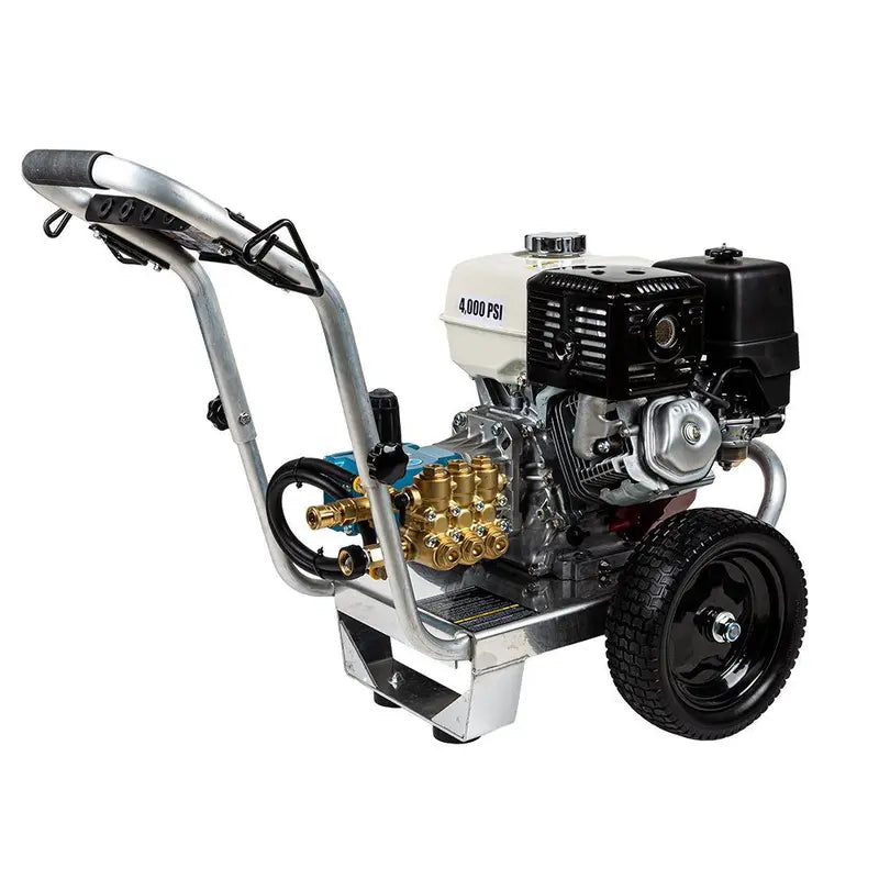 BE 4,000 PSI - 4.0 GPM Gas-Powered Engine Cold Water Pressure Washer with Honda GX390 Engine and CAT Triplex Pump - Commercial Series