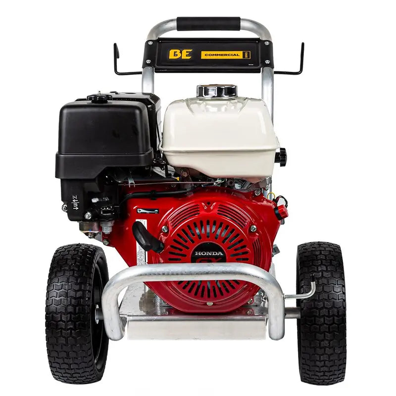 BE 4,000 PSI - 4.0 GPM Gas-Powered Engine Cold Water Pressure Washer with Honda GX390 Engine and CAT Triplex Pump - Commercial Series