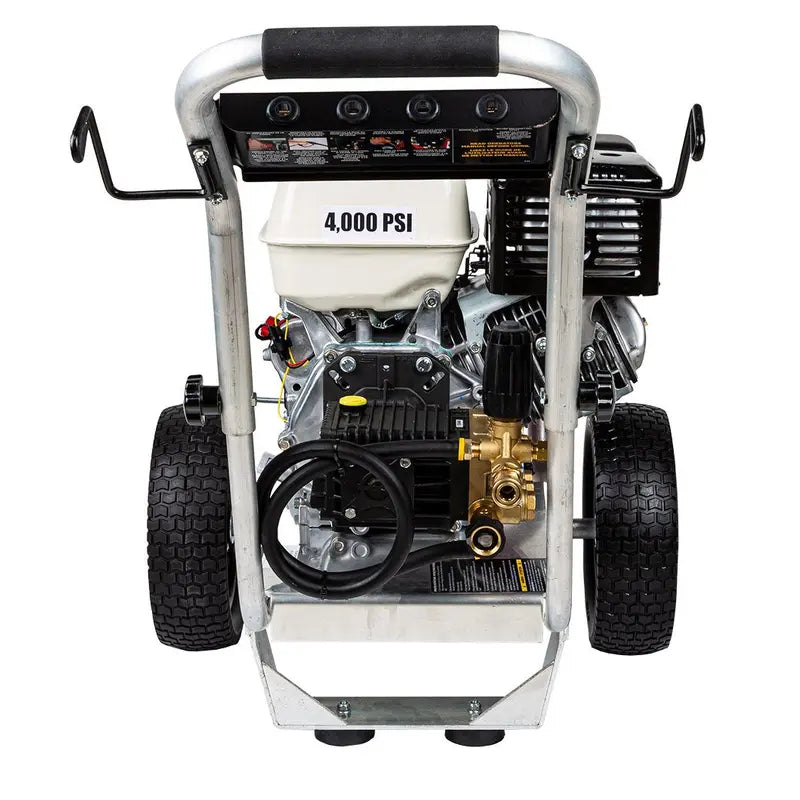 BE 4,000 PSI - 4.0 GPM Gas-Powered Engine Cold Water Pressure Washer with Honda GX390 Engine and General Triplex Pump - Commercial Series