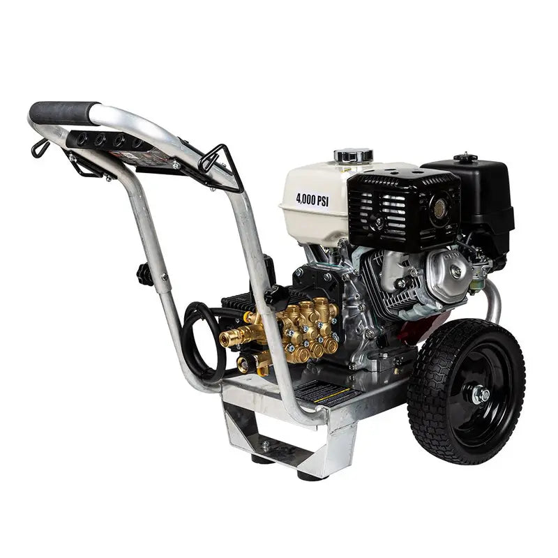 BE 4,000 PSI - 4.0 GPM Gas-Powered Engine Cold Water Pressure Washer with Honda GX390 Engine and General Triplex Pump - Commercial Series