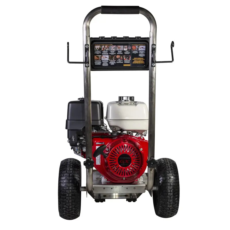 BE 4,000 PSI - 4.0 GPM Gas-Powered Engine Cold Water Pressure Washer with Honda GX390 Engine and General Triplex Pump - Commercial Series