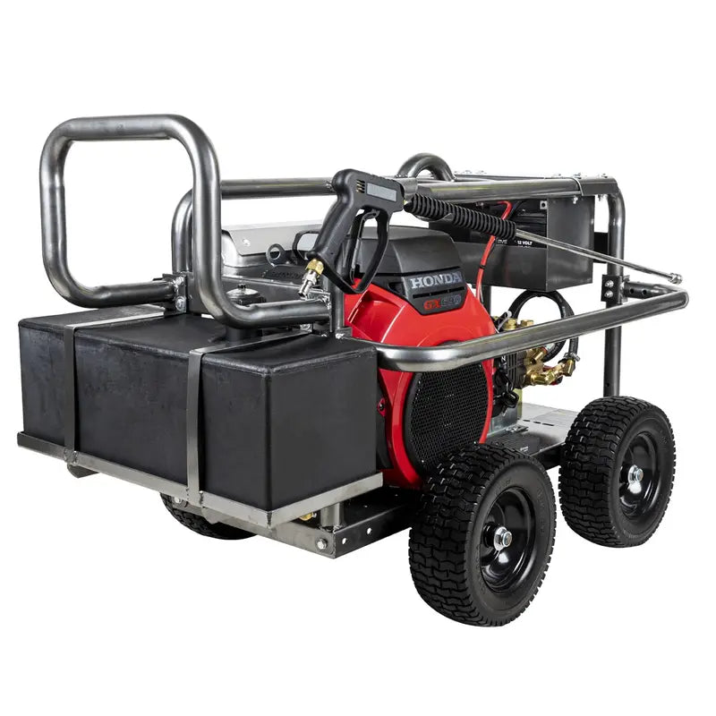 BE 5,000 PSI - 5.0 GPM Gas-Powered Engine Cold Water Pressure Washer with Honda GX690 Engine and Comet Triplex Pump - Industrial Series