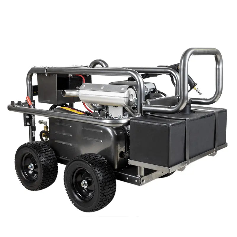 BE 5,000 PSI - 5.0 GPM Gas-Powered Engine Cold Water Pressure Washer with Honda GX690 Engine and Comet Triplex Pump - Industrial Series