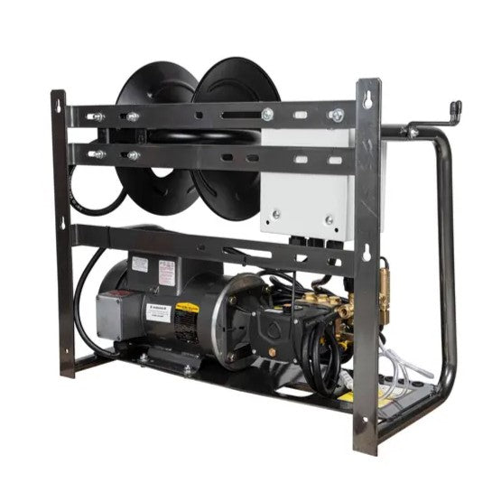BE 2,000 PSI - 4.0 GPM Hurricane Electric Pressure Washer with Baldor Motor and AR Triplex Pump - Commercial Series
