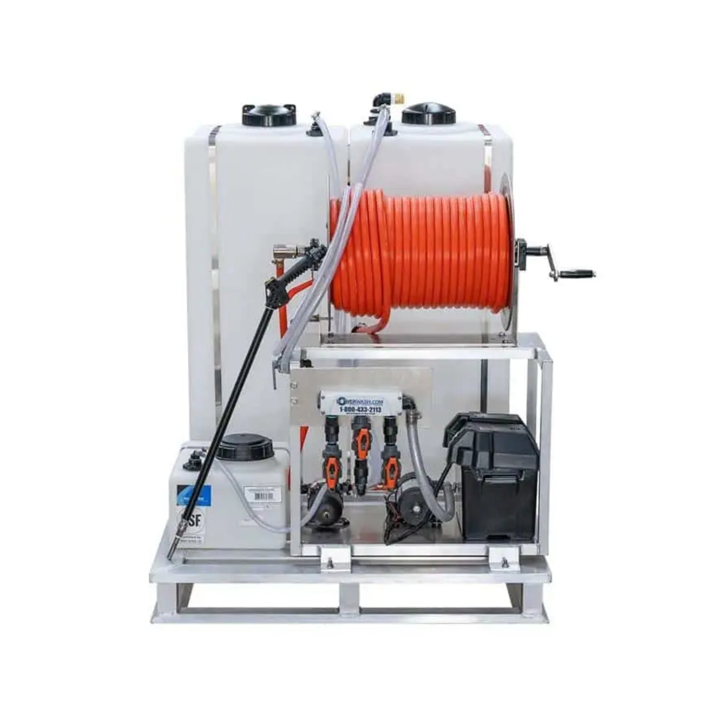 Delux® Maverick Stampede Soft Wash Spray Pressure Washer Skid