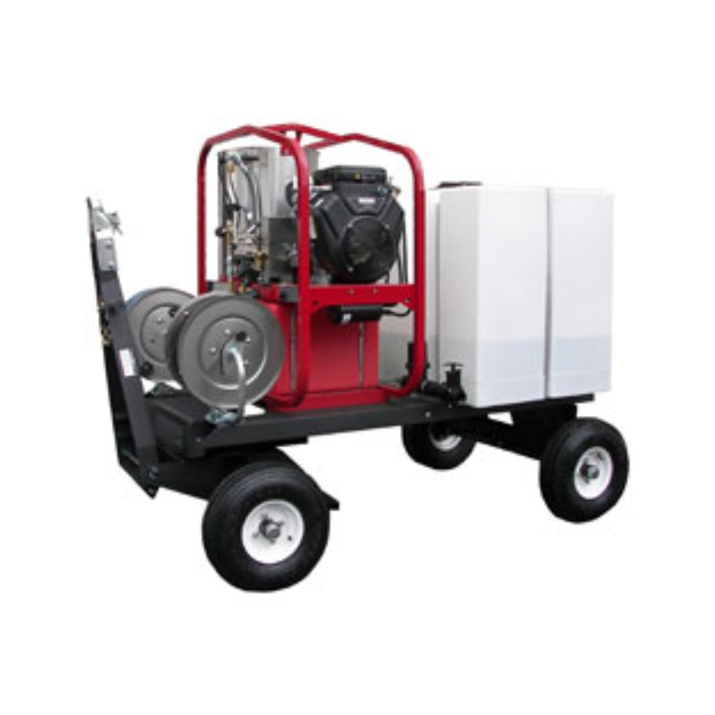 Pressure Pro Hot Water Pressure Washer Tow and Stow Wash Cart (Dirt Laser Series)